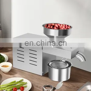 New Design Low Price Peanut Oil Press Machine Kitchen Nut Seeds Oil Expeller Oil Press Extractor thumbnail-4