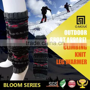 OM3260 O.MOSA 3G Wool Fancy Yarn Sport Knitted Bubble Structure Leg Warmer thumbnail-3