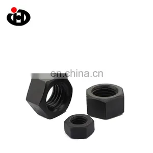 Support Custom High Quality Carbon Steel Black Hex Thin Nut M20 thumbnail-3