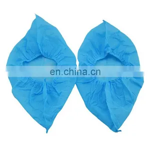 42*19cm Blue Disposable Boot Shoe Covers Slip Resistant thumbnail-3