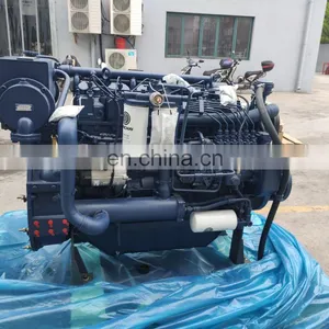 Hot Sale in Line 6 Cylinder 4 Stroke Water Cooled 220HP Weichai Marine Diesel Engine WP6C220-23 thumbnail-3