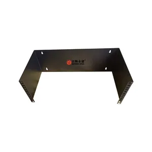 Factory WS03-A1 Simple Network Rack 19inch Wall Mount Open Frame Rack 2u/4u/6u U Bracket for Network Equipment thumbnail-2