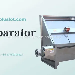 Slope Screen Type Pig Manure Dewatering Machine For Sale thumbnail-1