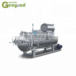 Canned Meat Fish Beef Soy Coconut Almond Milk Sterilizer Sterilization Retort thumbnail-5