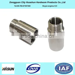 Customized CNC Lathing Parts Shaft Coupling, Stainless Steel Shaft Sleeve thumbnail-1