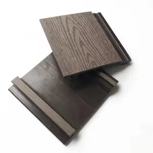 Outdoor 3d Wall Panels High Quality Exterior Wall Decoration Waterproof Composite Wpc Outdoor Wall Cladding thumbnail-4