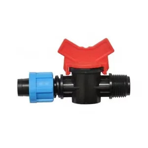 Irrigation Mini Valve Mini Valve Fitting-lock-lock Offtake Valve For Drip Tape thumbnail-1