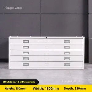 Blueprint Storage Cabinet | Steel Lock System | Heavy-Duty SPCC Cold Rolled Steel | for Architectural Firms thumbnail-3