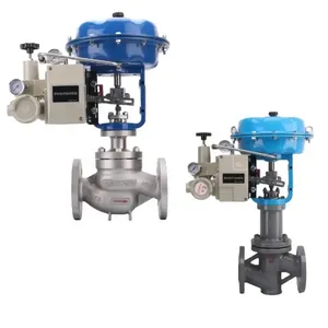 Pneumatic Globe Valve PN16 PN25 PN40 Stainless Steel CF8/CF8M Pneumatic Actuator Control Stop Globe Valve thumbnail-4