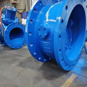 HH47X Ductile Iron DN500 DN700 Tilting Disc Non Return Check Valve Flange Sewage Check Valve for Water Pump thumbnail-3