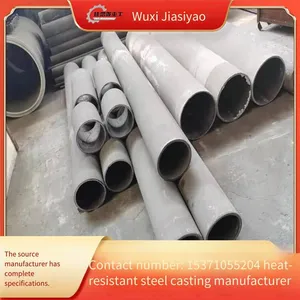 Jiasiyao Foundry Cr25ni20si2 Blanking Pipe, Slag Discharge Pipe, Ni7n Heat-resistant Steel Centrifugally Cast Ash Conveying Pipe thumbnail-5