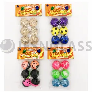 Hot Sale 45MM High Bouncy Ball Children's Toy Rubber Balls PVC Bag Package thumbnail-1