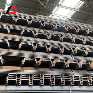 Top Quality 600*180mm 600*230mm Steel Sheet Pile thumbnail-1