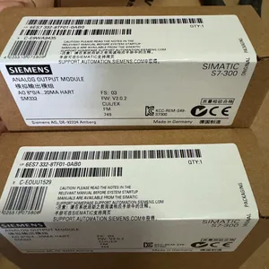 Brand New, Genuine 6ES7332-8TF01-0AB0 SIMATIC S7-300 SM332 Siemens Analogue Output Module (PLC I/O Module) – in Stock thumbnail-2