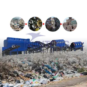 Commercial Waste Disposer Sorting of Waste Waste Processing Machine Trash Recycling Plant EPC thumbnail-1
