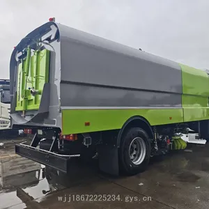 Shaanxi Automobile Dechuang 18-ton Pure Electric Road Sweeper and Washer, sx New Energy Road Sweeper thumbnail-4