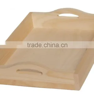 Food Grade Pine Wood Tray Wooden Fruit Tray Wholesale thumbnail-2
