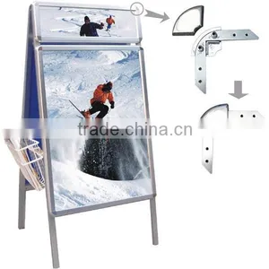 Double-sided Four Exhibit A Shape Poster Frame thumbnail-1