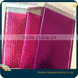 #7 Aluminum Padded Bubble Envelope/Rose Red Foil Bubble Bags thumbnail-2