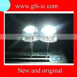 Highlight the White Light Straw Hat 8 mm White Astigmatism Light-emitting Diode LED 0.5 W thumbnail-1