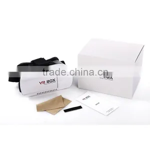 3d Glasses Virtual Reality Glass Box for Smartphone VR BOX Headset With BT Remote Control thumbnail-6