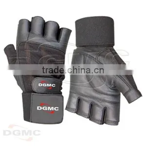 Weight Lifting Neoprene Wrist Wraps Gloves thumbnail-1