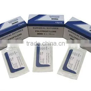 POLYPROPYLENE MONOFILAMENT, SYNTHETIC NON-ABSORBABLE SUTURE , CE thumbnail-1
