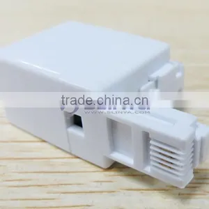 ELECTROVISION UK/US Adaptor RJ11 Plug to BT thumbnail-2