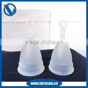 OEM Feminine Hygiene Platinum Liquid Silicone Medical Oem Menstrual Cup thumbnail-4