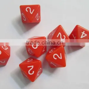 8side Dice , Numbers Dice thumbnail-1