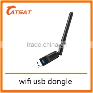 Mini Wifi USB Adapter Ralink RT5370 150mbps 2db for Satellite Receiver thumbnail-1