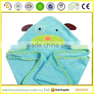 2016 New Design Hooded Baby Bath Towel With Animal Hood thumbnail-3