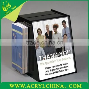 Customized Acrylic Counter Suggestion Boxes With Message Header thumbnail-1
