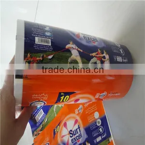 Custom Printed Detergent Washing Powder Sachet Bag Powder Packaging Film Plastic Rolls thumbnail-6