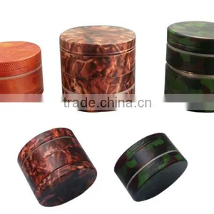 Wood Color Metal Tobacco Grinder thumbnail-1
