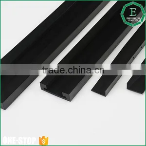 Engineering Plastic Supply Cnc Machined HMWPE PE-HMW Polyethylene pe Strip Sheet Rail thumbnail-1