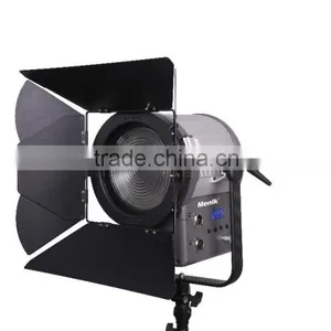 Menik SR-1000B 100W Focus & Color Temperature Adjustable Fresnel Lens LED Spotlight thumbnail-1