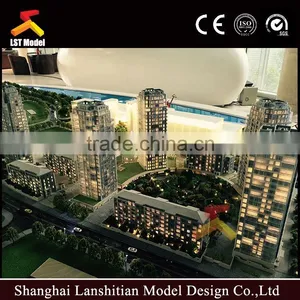 Miniature House Building Model,3D Architecture Model Rendering thumbnail-4