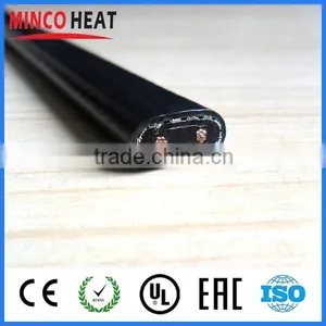 Heat Resistant Self Regulating Pipe Insulation, Roof Snow Melting Silicone Heating Cable thumbnail-3
