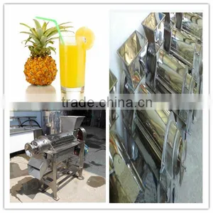 2014hot Sale Stainless Steel Fruit Pulping Machine/Red Bayberry Pulping Machineine/pineapple Pulping Macine thumbnail-1
