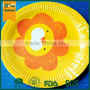 7" Wholesale Paper Plate,paper Plate for Cakes,design Your Own Paper Plates thumbnail-6