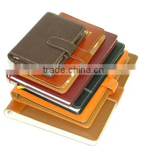 Leather Executive Notebook Loose Leaf Leather Journal Diary Leather Cover Notebook thumbnail-3