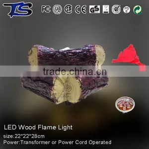 Best Sale Table LED Aftifical Wood Fire Flame Light for Party Use With CE and ROHS thumbnail-3