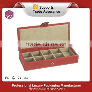 Leather Watch and Cufflink Box Leather thumbnail-2