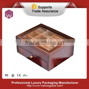 Antique Wood Jewelry Box Luxury Wooden Jewelry Box thumbnail-1
