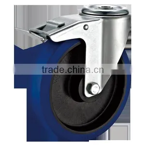 European Industrial Casters With Soft Rubber Wheel thumbnail-5