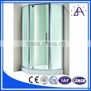 Customized Aluminum Profile for Glass Shower Door Supplier thumbnail-1