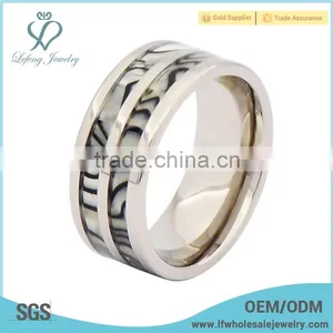 Wholesale Custom Titanium Jewelry ,titanium Engagement Ring thumbnail-2