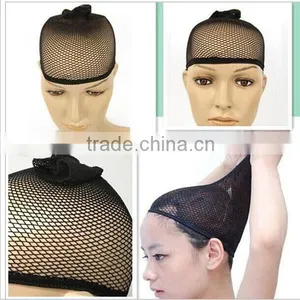 Real Hair Wigs Cap Weaving Mesh Net Fishnet Elastic Ladies Flesh Color thumbnail-4