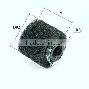 Chinese Hot Selling Motorcycle Spare Part Dirt Bike 35mm Air Filter thumbnail-1